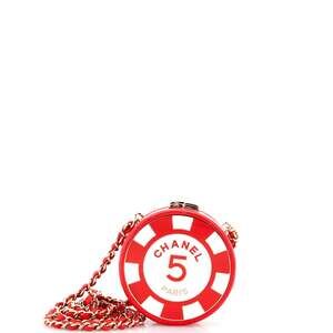 Chanel Poker Chip Clutch With Chain #241242C42B